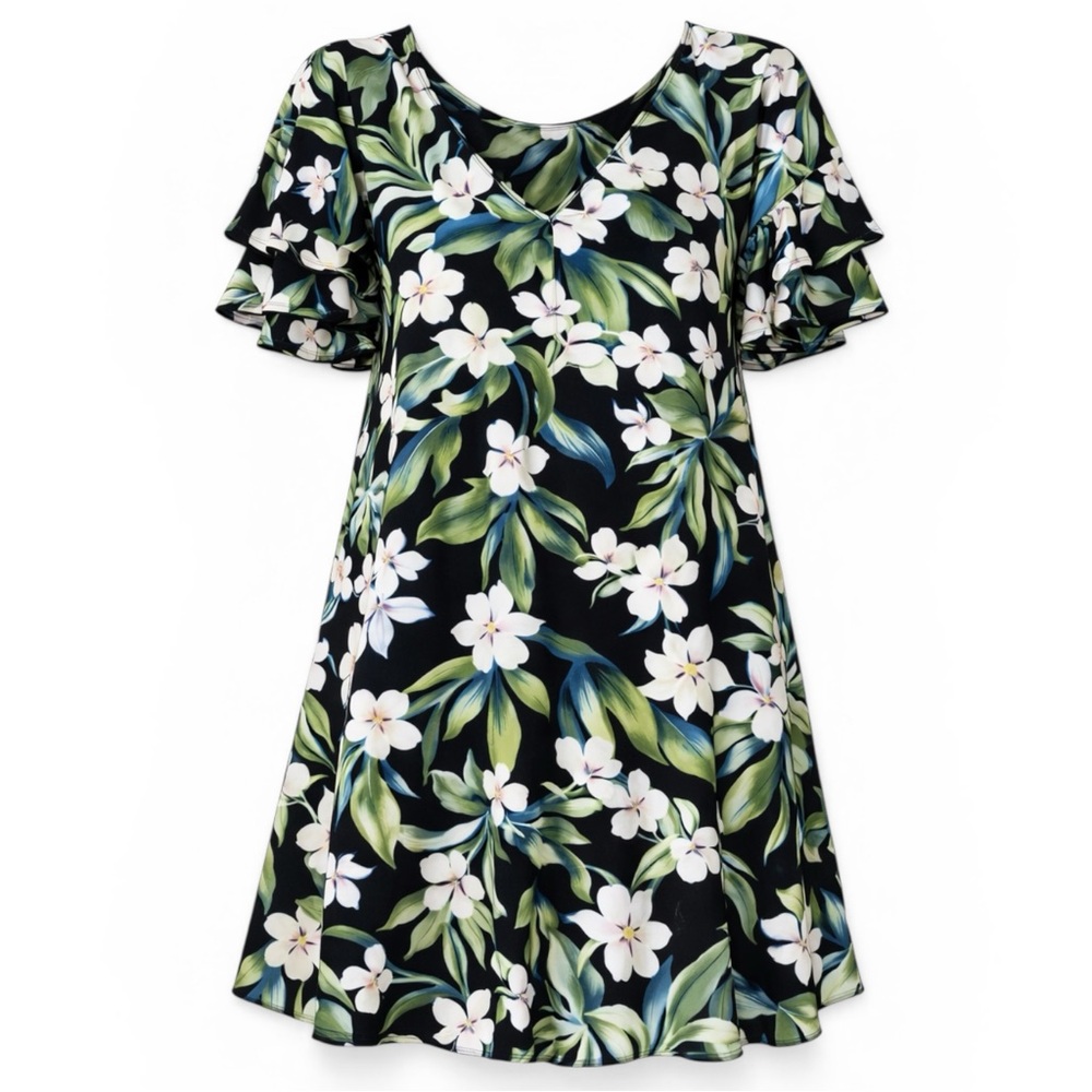 Show Me Your MuMu Disick Flutter Sleeve Boho Floral Mini Dress Size Medium Flowy